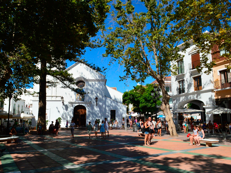 Old town of Nerja (Spain)